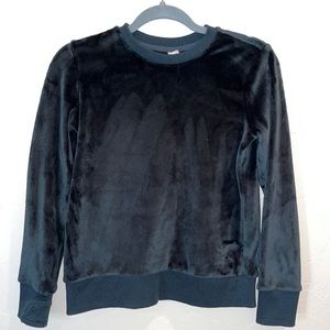 Athleta girls size 12 velour sweatshirt